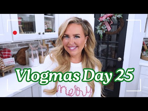 VLOGMAS DAY 25 // CHRISTMAS EVE // BAKE WITH ME & PREPARE FOR CHRISTMAS // CHARLOTTE GROVE FARMHOUSE