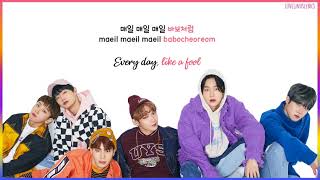 JBJ (제이비제이) - 매일 (Every Day) - Color Coded Lyrics (Han/Rom/Eng)