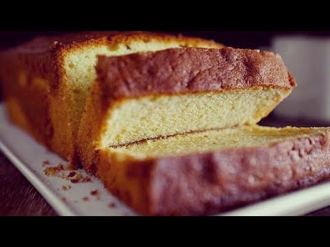 Simple easy vanilla cake.Kids making cake