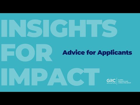 Advice for Candidates