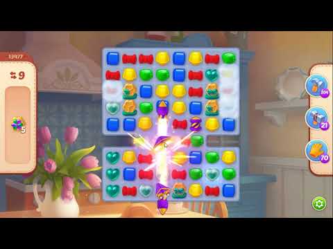 Homescapes Level 13477 - NO BOOSTERS 🏠 | SKILLGAMING ✔️