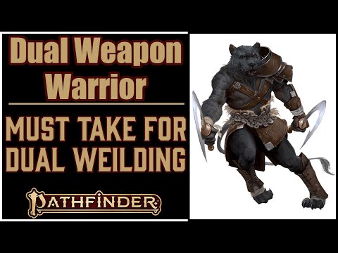 Pathfinder 2e Dual Weapon Warrior
