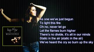 Angie Miller - Universe Electric Official Lyric