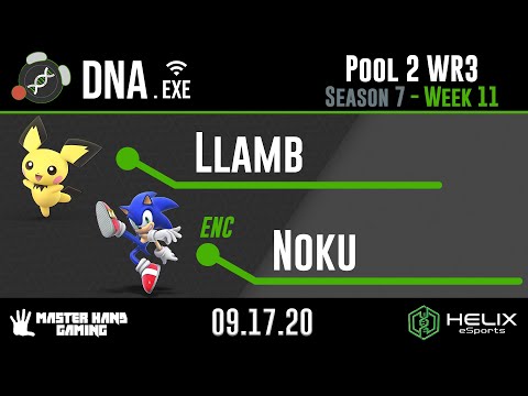 DNA.EXE S7:W11 - Llamb (Pichu) Vs. ENC | Noku (Sonic) - Pool 2 WR3