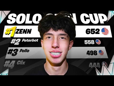 ZENN WINS THE SOLO FNCS CUP!