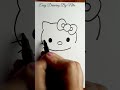Hello kitty Drawing.