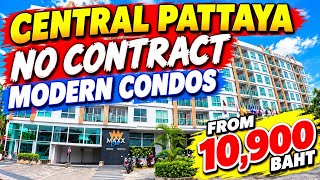 MAXXCITY CENTRAL PATTAYA MODERN CONDOS WITH SINGLE MONTH RENTAL OPTION FROM 10,9
