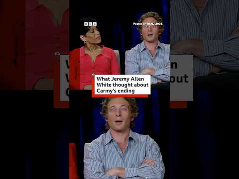 What Jeremy Allen White thought about Carmy's ending. #TheBear #BBCNews