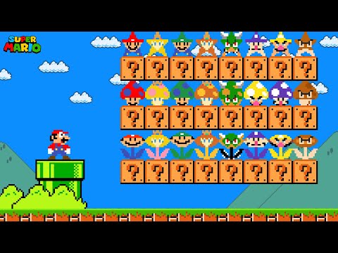 Funniest Mario Custom Power-UP All Character! (ALL EPISODES)