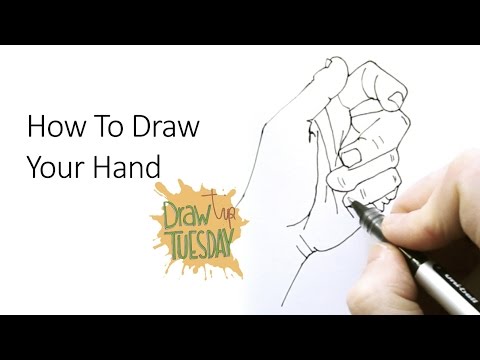 Draw Tip Tuesday: How To Draw Your Hand