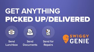 Swiggy Genie Tutorial: Send or pick-up anything from anywhere.