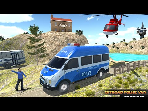 Police Car Chase Driving Simulator 2020 #1 - Offroad USA Police Car Van Driving - Android GamePlay