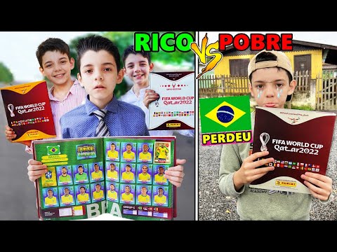 RICO VS POBRE ÁLBUM DA COPA 2022 - TEMPORADA COMPLETA