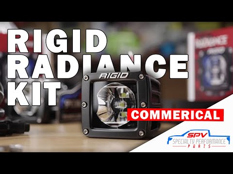 New 2021+ Gen 3 Raptor SPVparts / Rigid Industries Radiance Fog Light Kit Commercial 21 2022 22