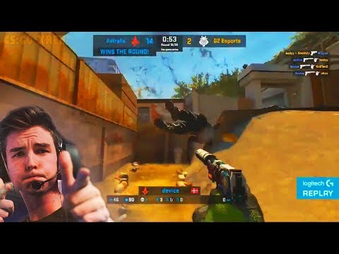 dev1ce INSANE HEADSHOTS vs G2 [CS:GO]