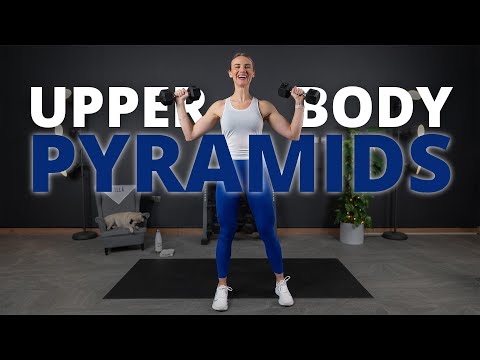 Upper Body Pyramid Workout with Dumbbells