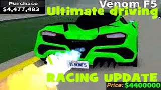 Roblox Ultimate Driving Hennessey Venom F5 मफत - 