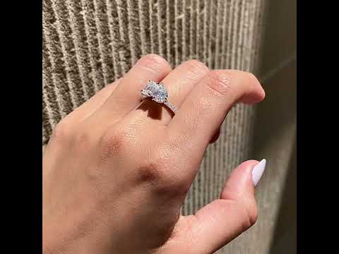 'Esme 9×6' Moissanite Ring | Toi Et Moi Collection | Moi Moi Fine Jewellery