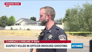 Boise Police provide update on deadly shooting