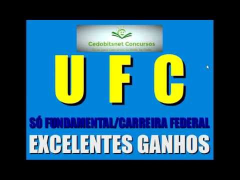 CONCURSO UFC NOVIDADES PROVAS DICAS MATERIAIS CONCURSO PÚBLICO UNIVERSIDADE FEDERAL CEARÁ 1