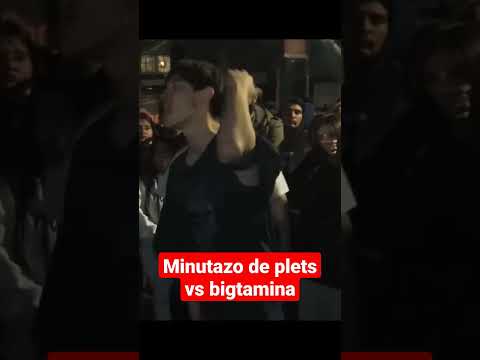 Minutazo de plets vs bigtamina #dembattles #redbullbatalla #fmschile #fmsargentina #freestyle