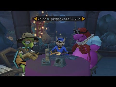 Sly 2: Band of Thieves - All Eavesdrops in Safehouse, in Finnish