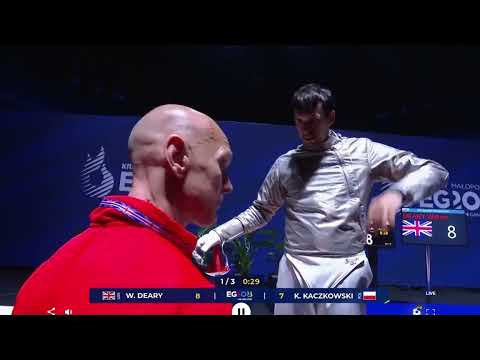 European Games 2023 SMS - L4 - William Deary GBR v Krzysiek Kaczkowski POL