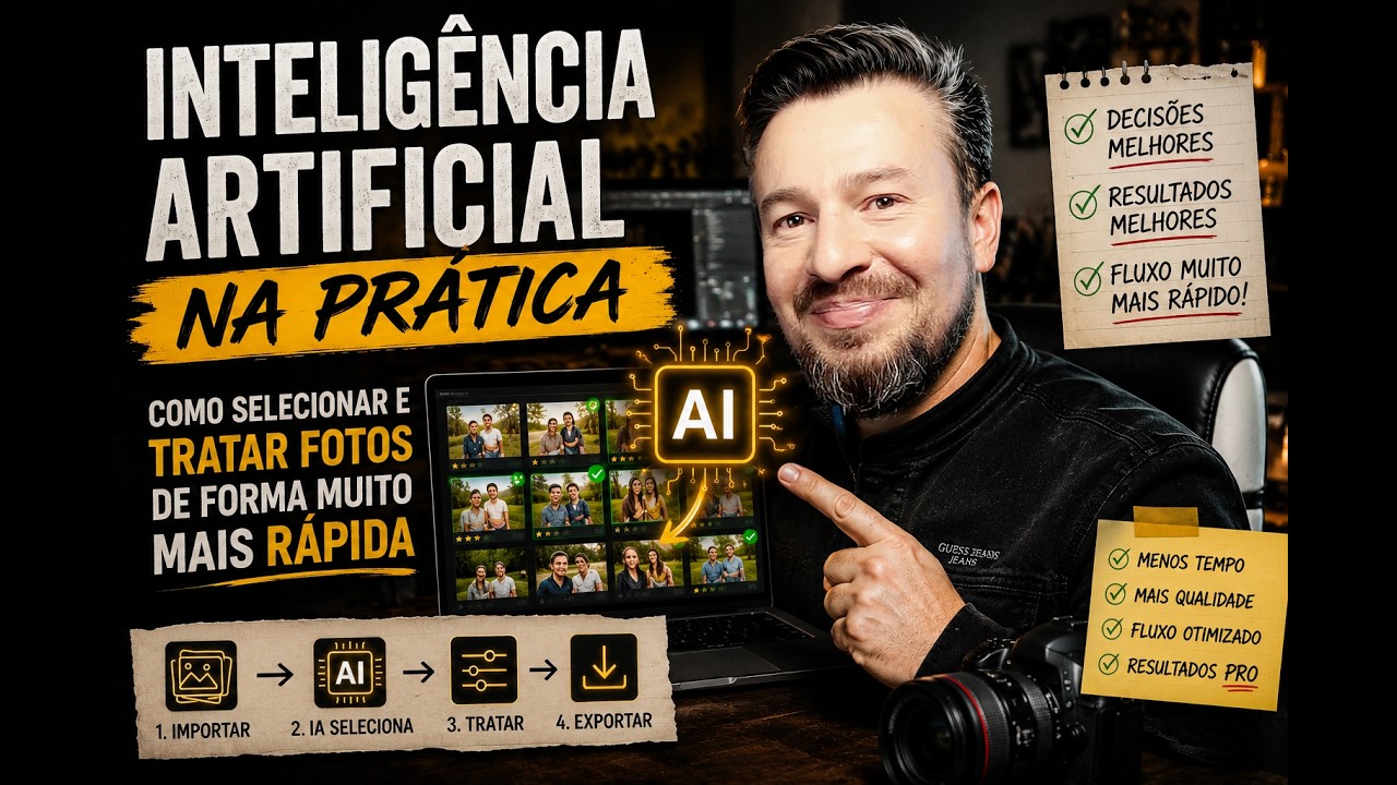 Inteligência Artificial na Prática - Como usar na Fotografia em 2026 [Dicas de Fotografia]