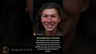 Reconstructed Face Of Neanderthal Woman