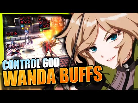 Buffed WANDA Dumpsters on Violet! No Apples Allowed! - Epic Seven