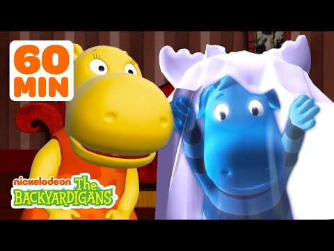 Tyrone Is a Spooky Ghost & Scares Tasha! + Halloween Adventures! | 60 Minutes | The Backyardigans
