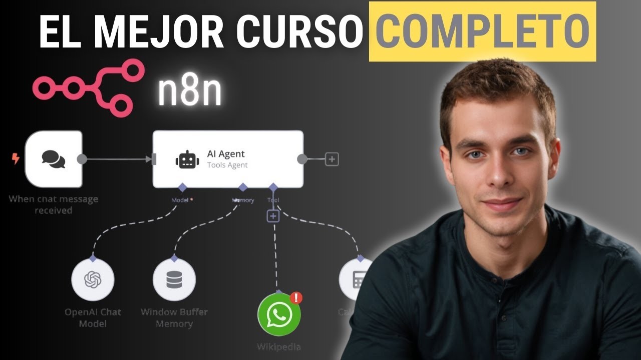 AGENTES IA EN N8N: El curso completo y práctico