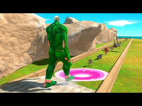 Plant Colossal Titan vs All Units - Animal Revolt Battle Simulator