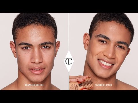 Natural Makeup for Men - How to Apply Foundation Flawlessly | Charlotte Tilbury