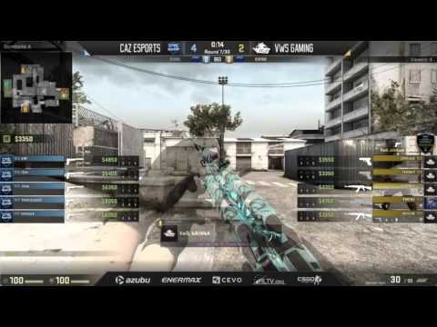 RGN Pro Series 2016 Open Qualifier   VWS Gaming vS CAZ esports BO3 Map 1 Cache