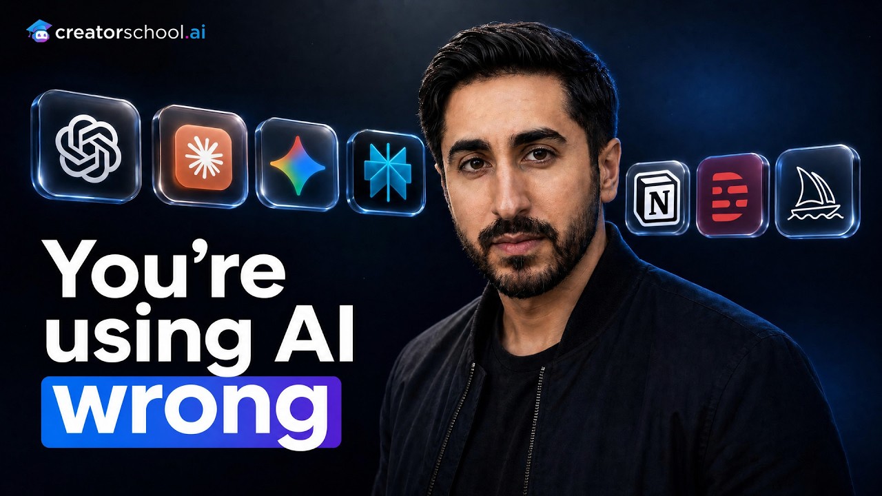 Most creators use AI wrong