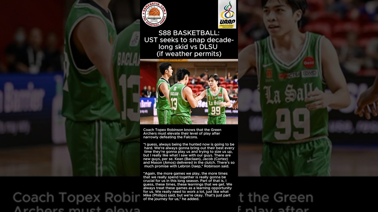 UAAP Basketball: NU-FEU, DLSU-UST matchups on Sept. 27