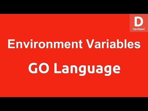 GO Programming Get Environment Variables