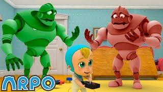 Download lagu Remote CONTROLLING BABY 🎮 | ARPO The Robot | Funny Kids Cartoons | Kids TV Full Episode Compilation mp3