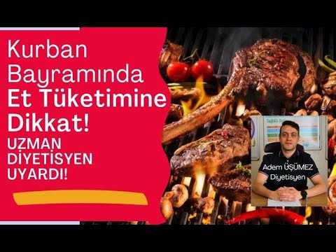 kurban bayramında et ve tatlı tüketimine aman dikkat