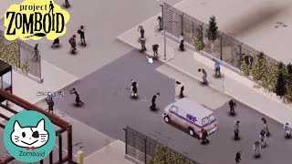 【Zomboid】#20 ゾンビ数MAX！ショットガン撃ったら敵増加して無限ループ？【夫婦】