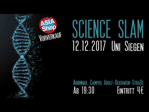 Science Slam 2017 in Siegen - Warum man manchmal auf Geowissenschaftl. hören sollte (Thora Schubert)