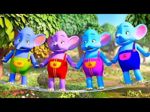 Un elefante se balanceaba y mas canciones para Niños | El Reino Infantil