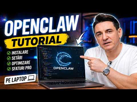 TUTORIAL - CUM ÎȚI FACI AGENT AI PE LAPTOP - MACBOOK PRO M5 MAX + OPENCLAW