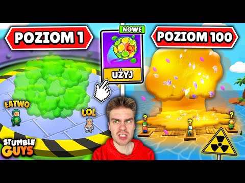 Testuję ⚠️ NOWĄ ZDOLNOŚĆ (BOMBA) 💣 z SAMONAPROWADZANIEM 🎯 na (BETA 0.77) ✅ w Stumble Guys!