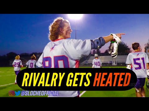 CROSSTOWN LACROSSE RIVALRY GAME GETS HEATED!! | Undefeated South Elgin vs Bartlett Lacrosse Matchup