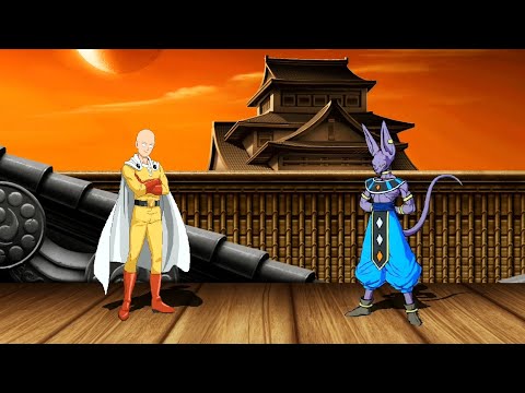SAITAMA vs BEERUS | ANIME WAR - Highest Level Insane Fight!