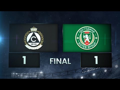 PFK Slavia Sofia 1-1 MFK Botev Vratsa 