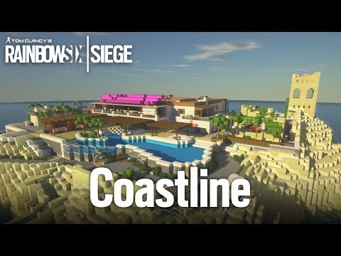 Lycoon - Rainbow Six: Siege - Coastline map in Minecraft