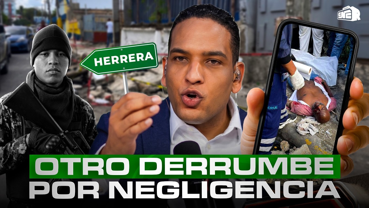 ¡NO APRENDIMOS NADA DEL JET SET! OTRO DERRUMBE POR NEGLIGENCIA EN HERRERA